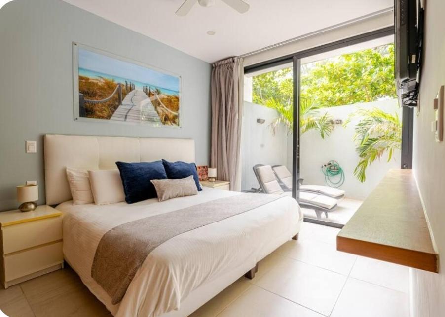 Modern 1 Bedroom Suite By Beach Great Location! Puerto Morelos Zewnętrze zdjęcie